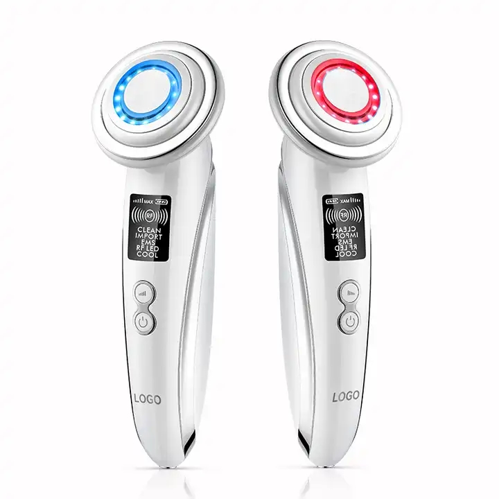 SKB-1703 Portable rf face lifting skin rejuvenation EMS facial massage LED photon beauty device